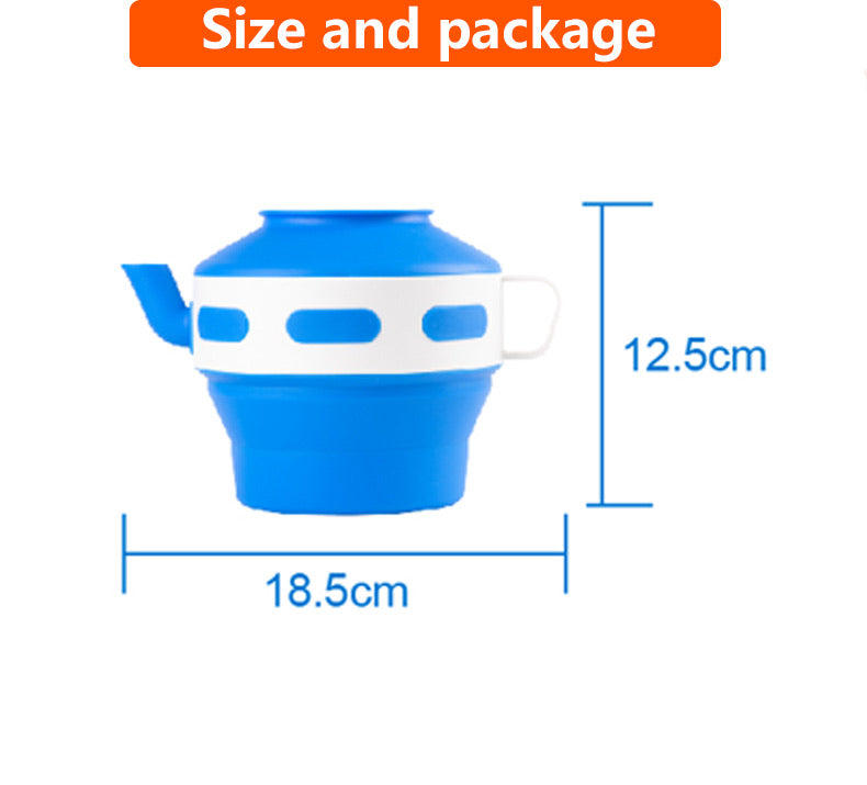 LooBud White & Blue (Collapsable/Fold away)