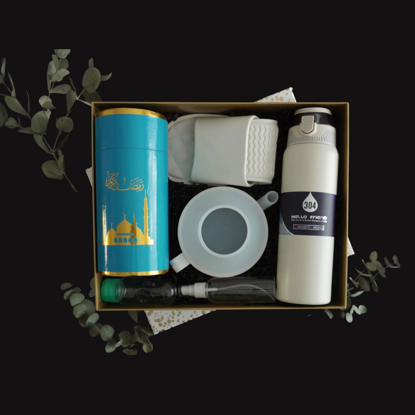 Luxe Islamic Travel Pack - Includes Bidet, Water Bottle & More Essential Accessories