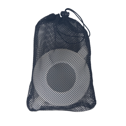 LooBud White with POUCH (Collapsable/Fold away)
